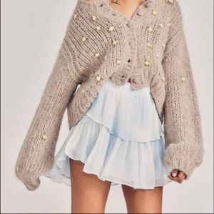 Loveshackfancy ruffle mini skirt